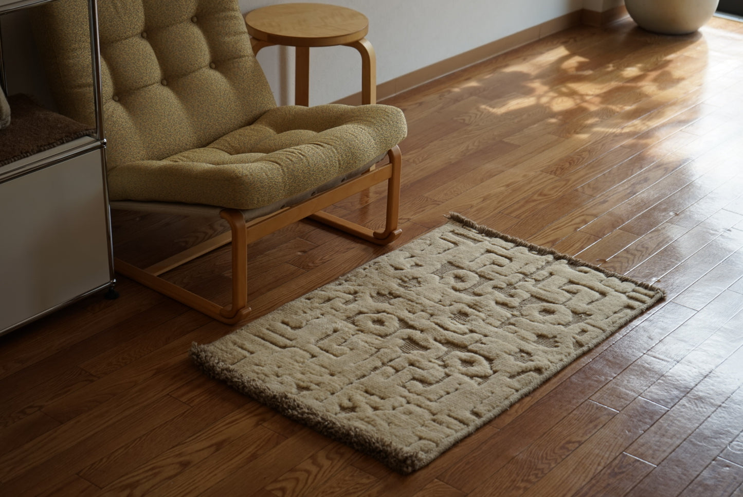 店頭販売 ORIGINAL IRAN QASHQAI KILIM DOORSIZE " ANCIENT " 95 × 65 cm