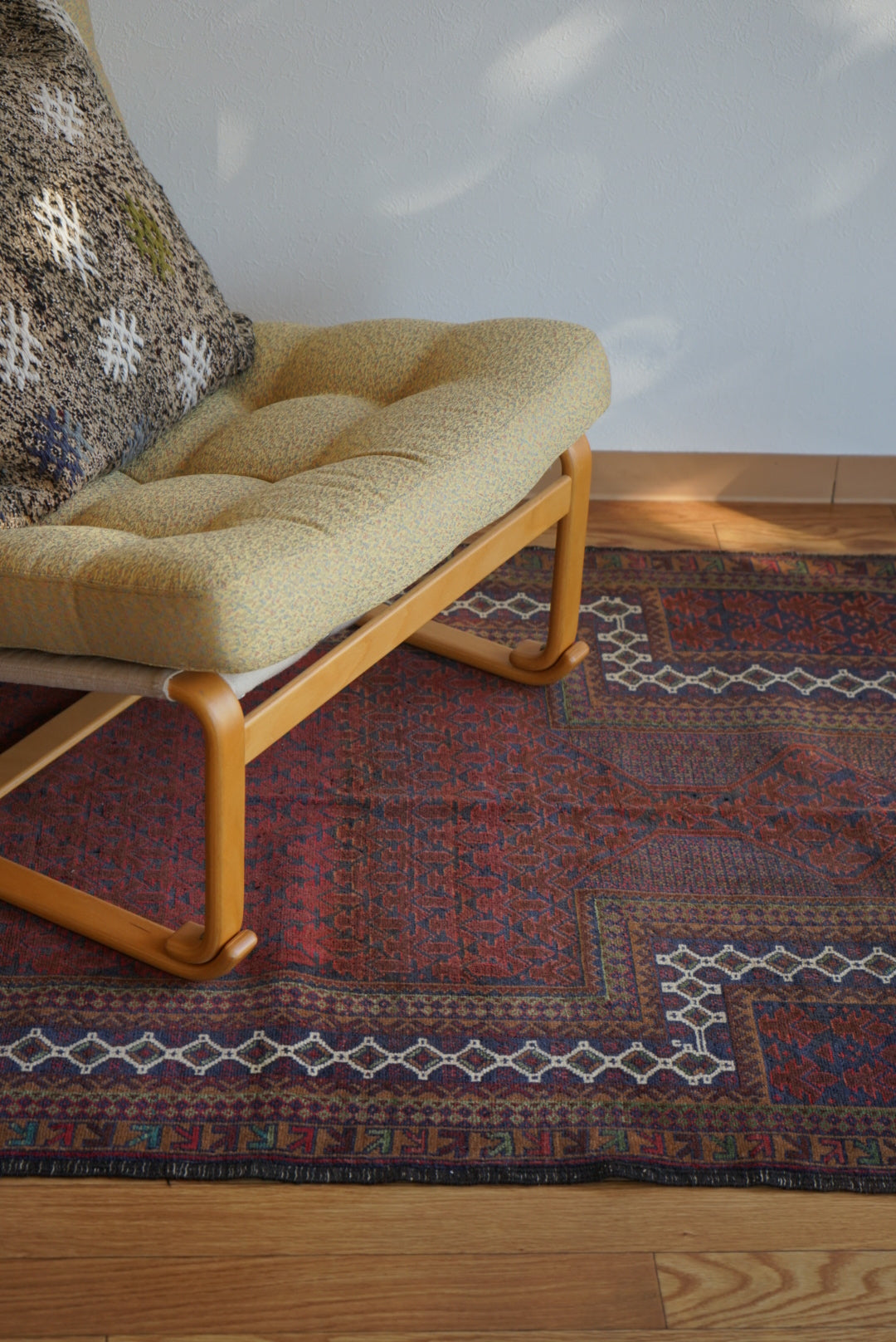 Afghanistan Old Baluch Prayer Rug 1970年代 155 × 100 cm  No.AF2541 / 国内送料無料・羊毛手織り絨毯