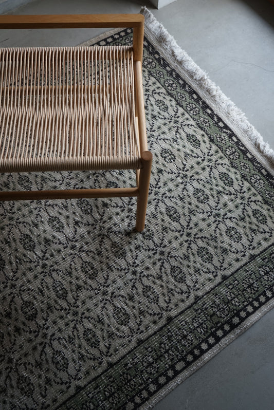 Türkiye Old Isparta Beige , Green 1970年代 219 × 127.5 cm No.TR25252