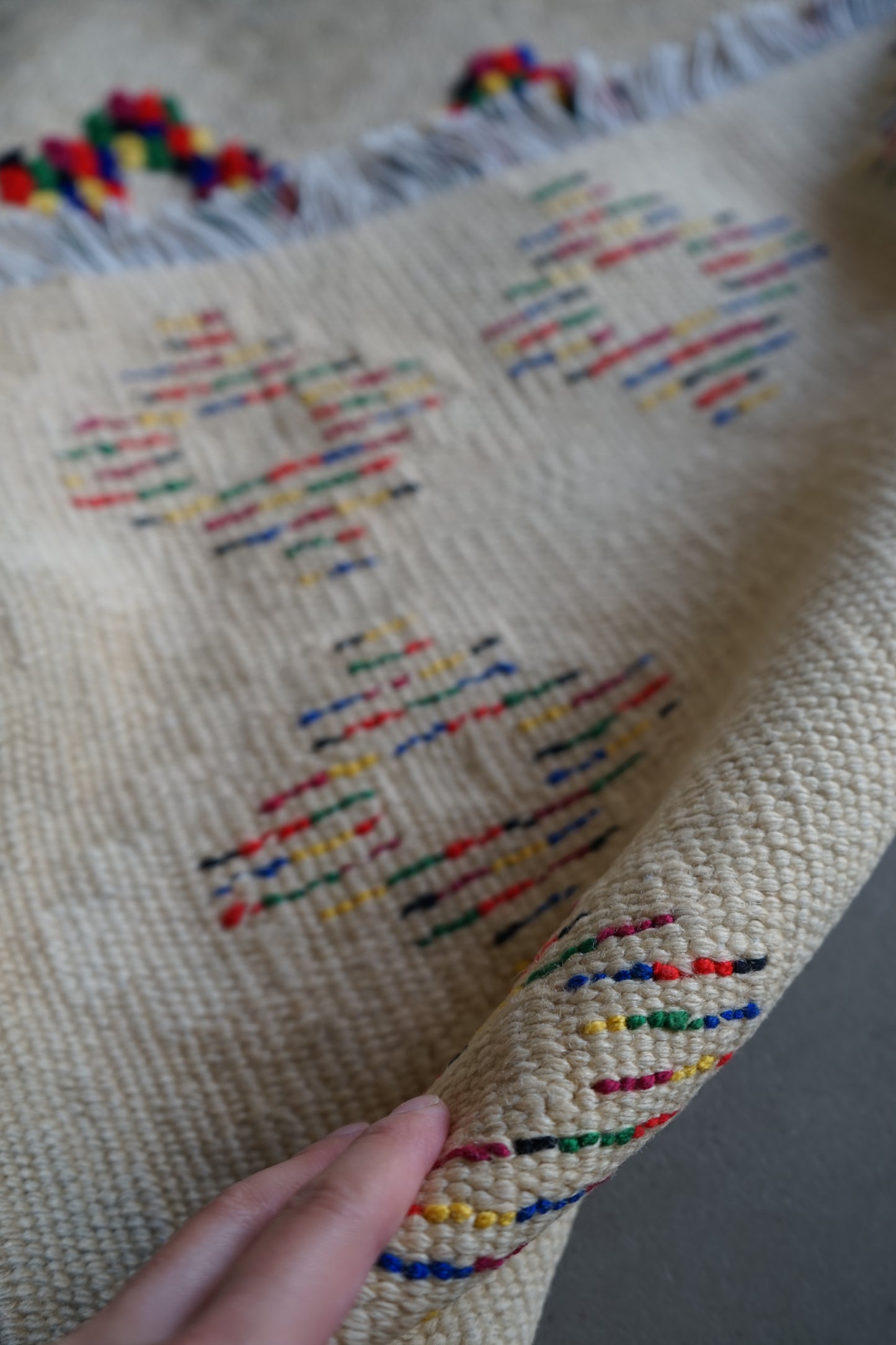 TURKEY VINTAGE KILIM DOT FLOWER 1980年代 125 × 80 cm No.TR25195