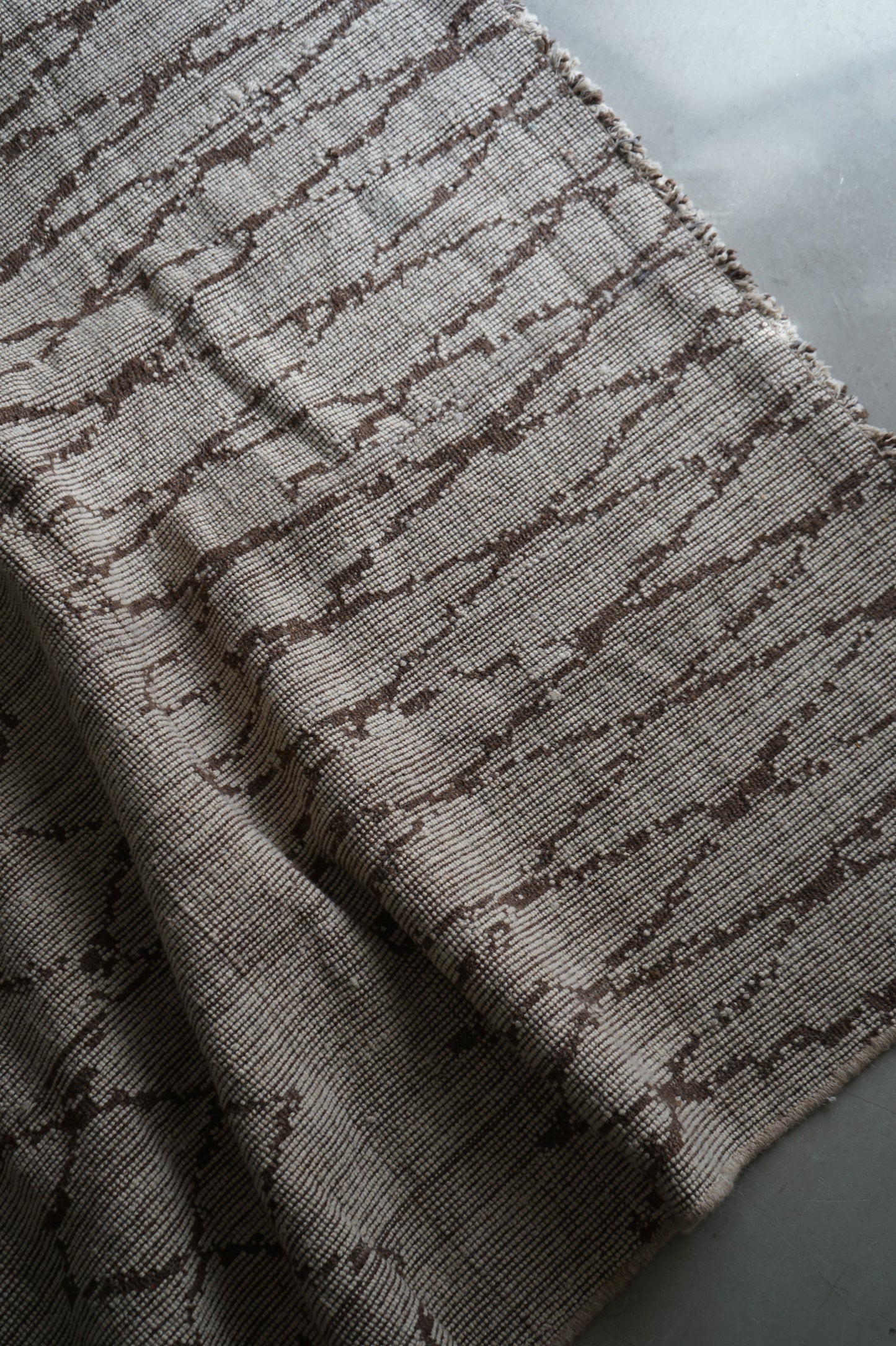 店頭販売 ORIGINAL IRAN QASHQAI KILIM " TRIBE " 204 × 142 cm