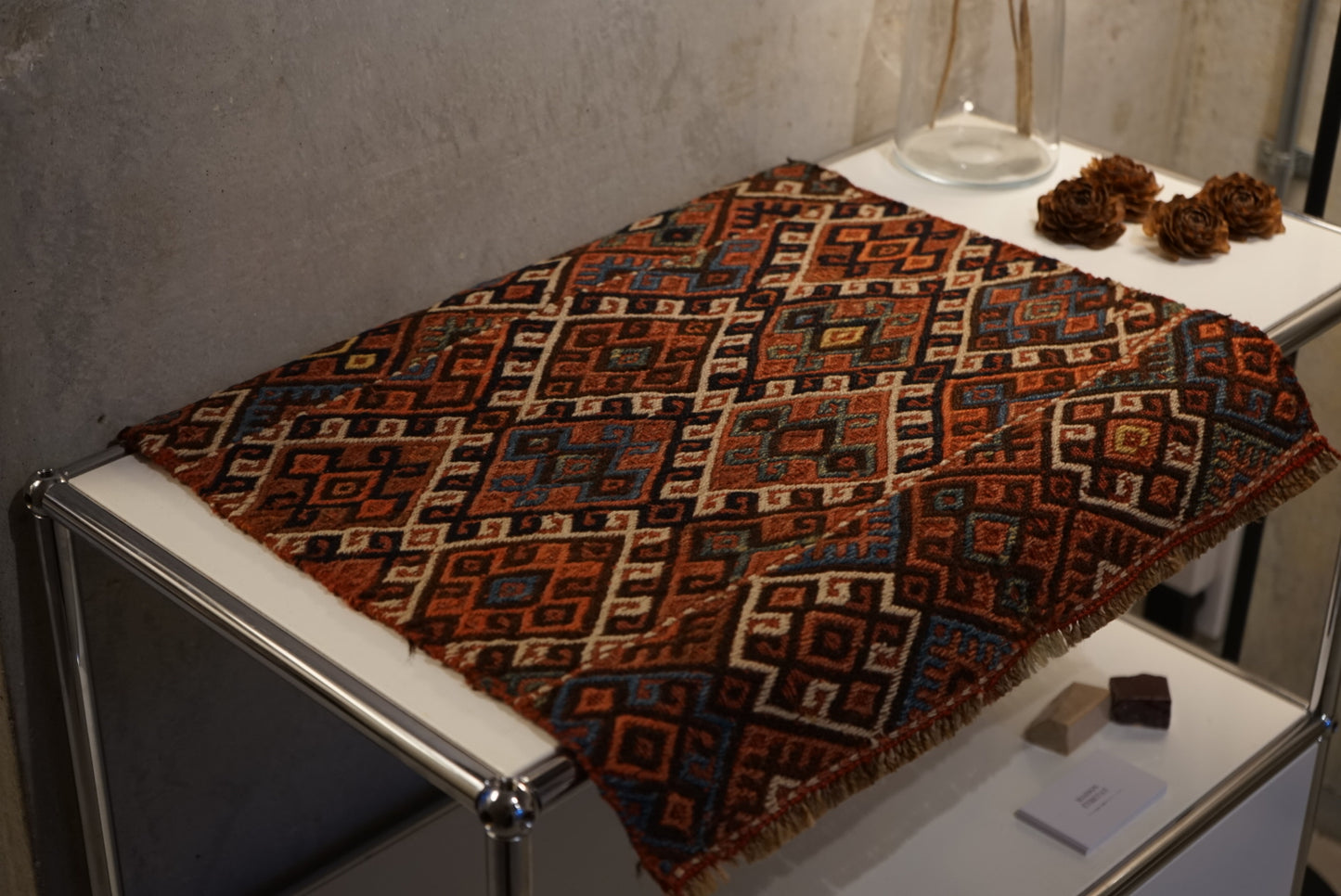 Türkiye Old Kurdistan Jajim Small size 1970年代 53 × 49 cm No.TR25233