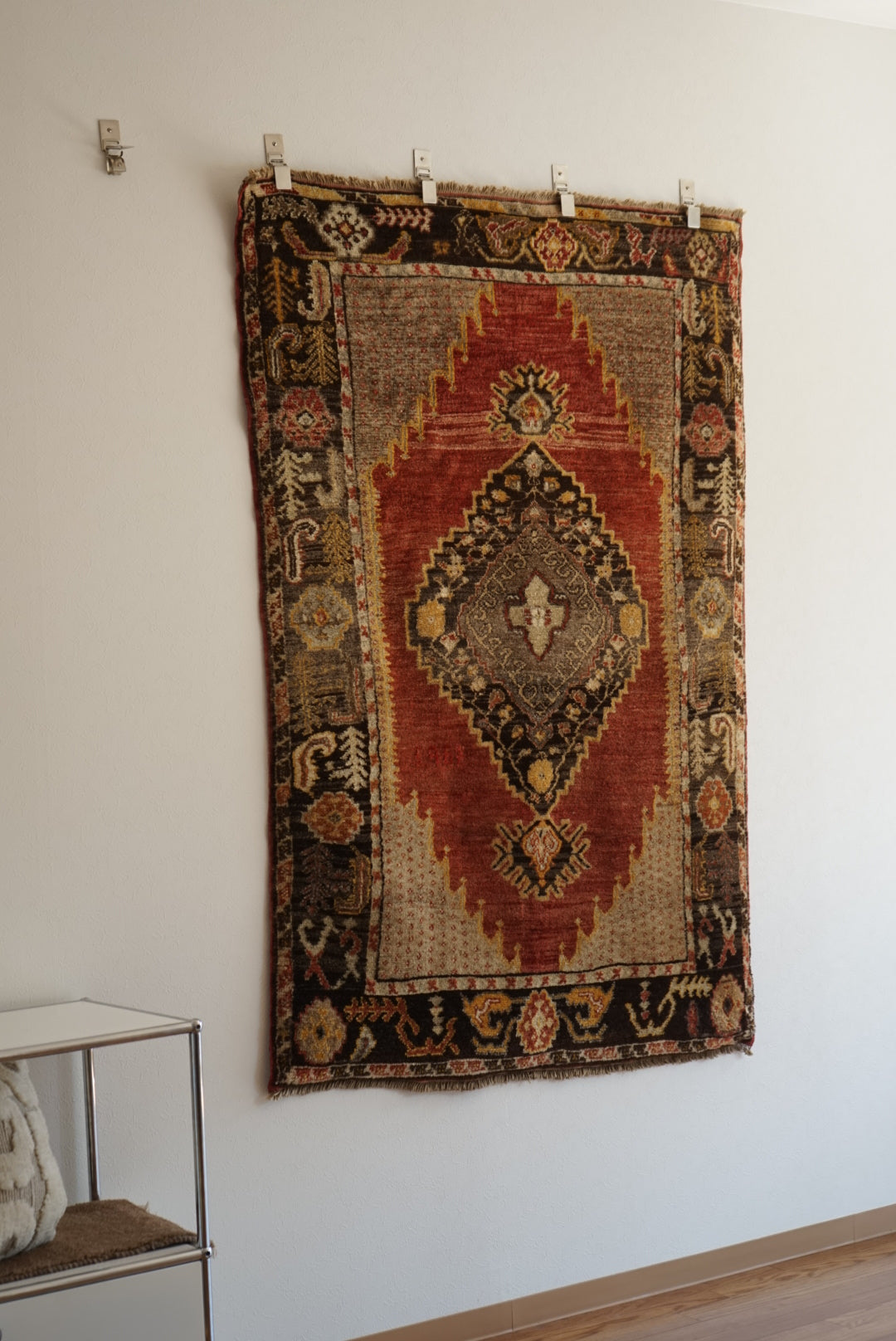 TRIBAL RUG TURKEY OLD KONYA OUSHAK 1965年代 164 × 115 cm No.TR25194