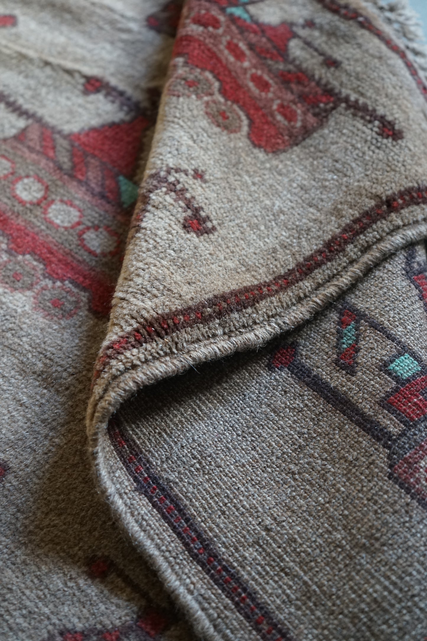 AFGHANISTAN VINTAGE WAR RUG 1980年代 149× 90 cm No.AF2512