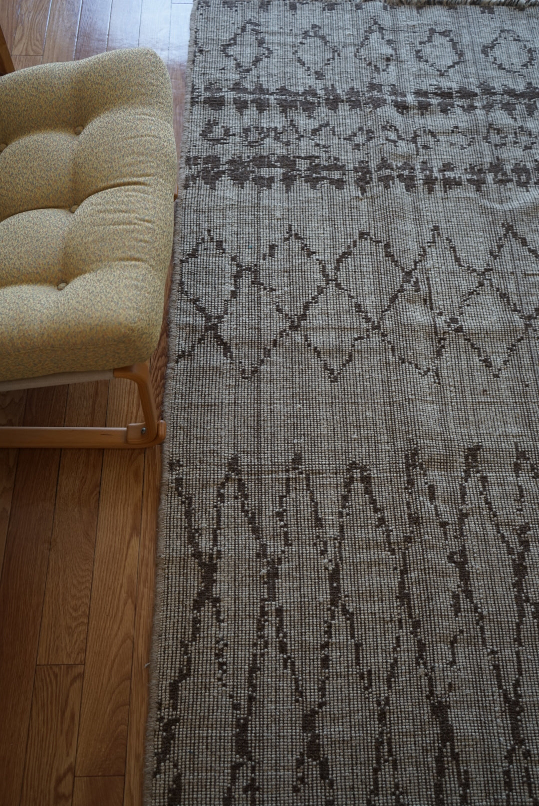 店頭販売 ORIGINAL IRAN QASHQAI KILIM " TRIBE " 204 × 142 cm
