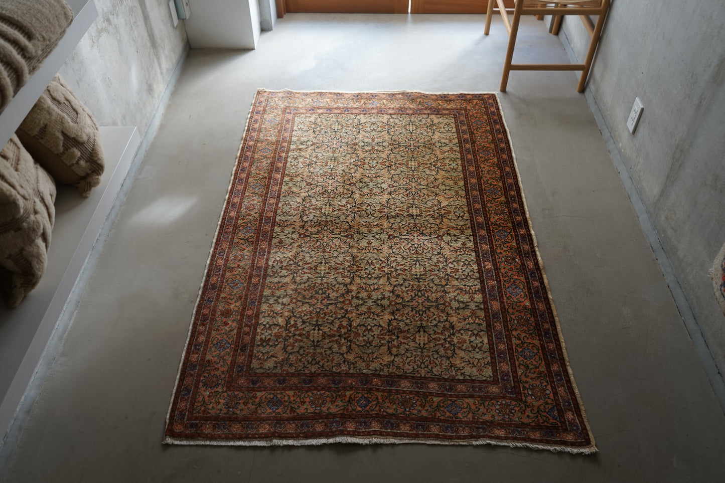 TURKEY OLD KAYSERI BROWN 1960-1970年代 175 × 117 cm No.TR25165