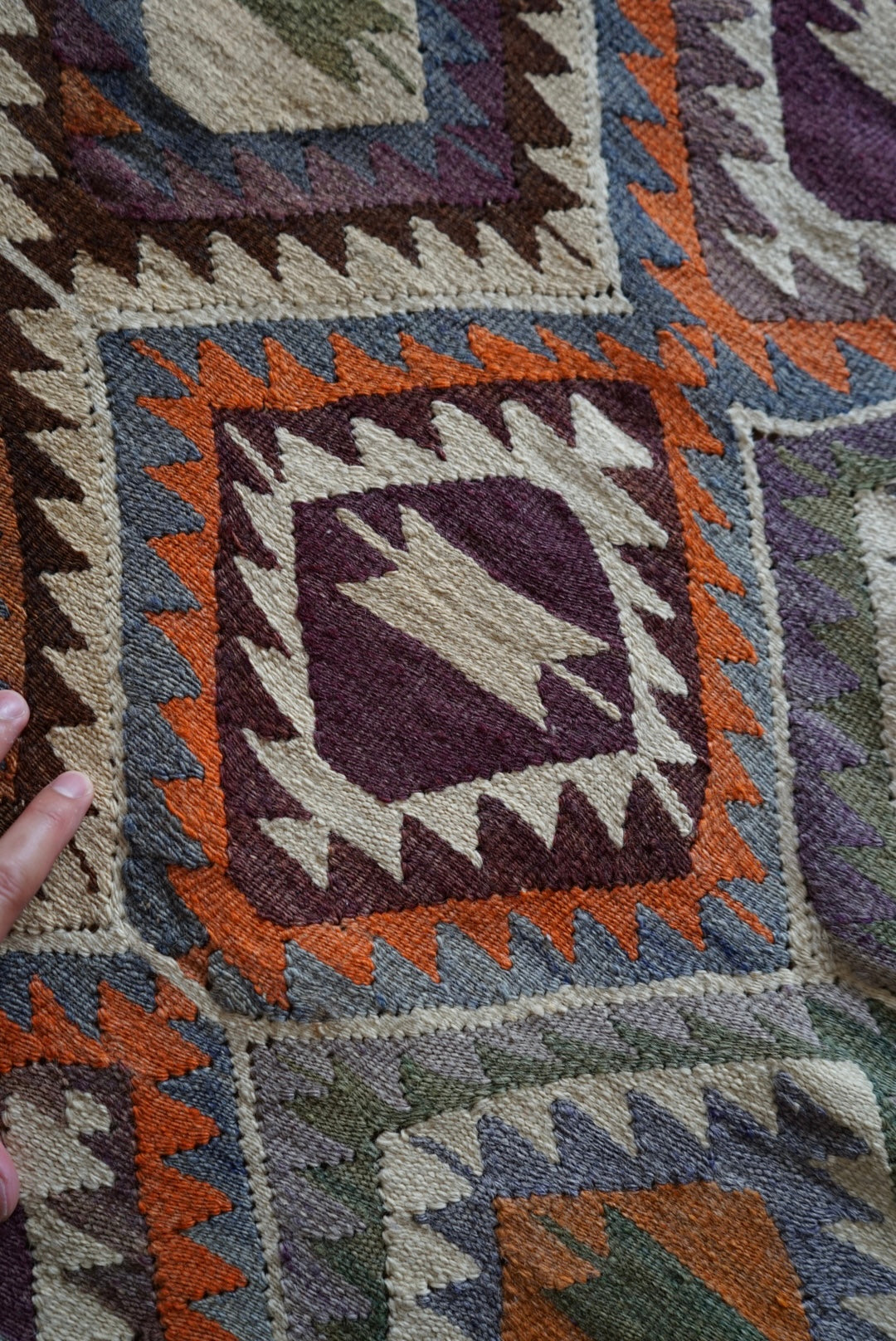 Türkiye Old Sivas Kilim 1960年代 314 × 165 cm