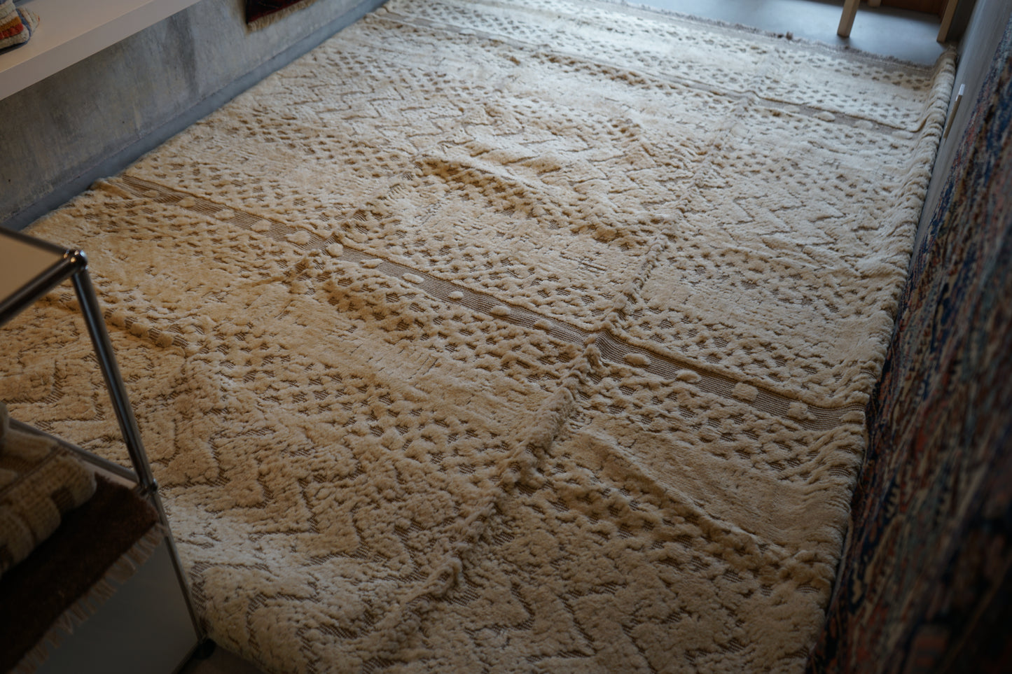 店頭販売 ORIGINAL IRAN  QASHQAI KILIM LIVING MAIN SIZE " MOM " 300 × 200 cm