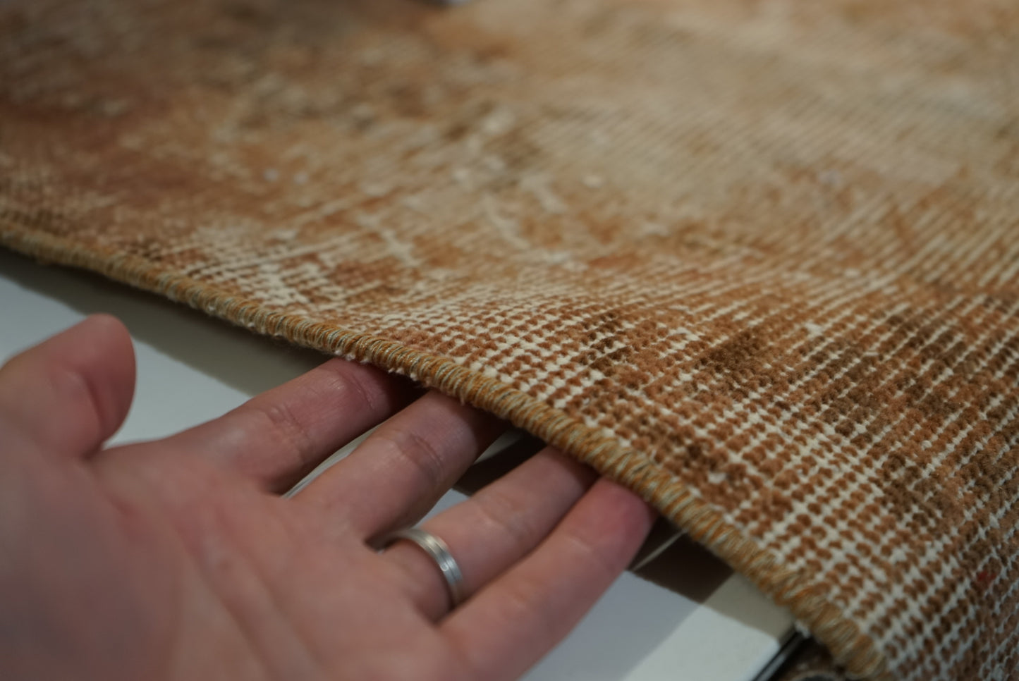 TURKEY VINTAGE SMALL RUG PALE RED 74 × 50 cm No.TR25160