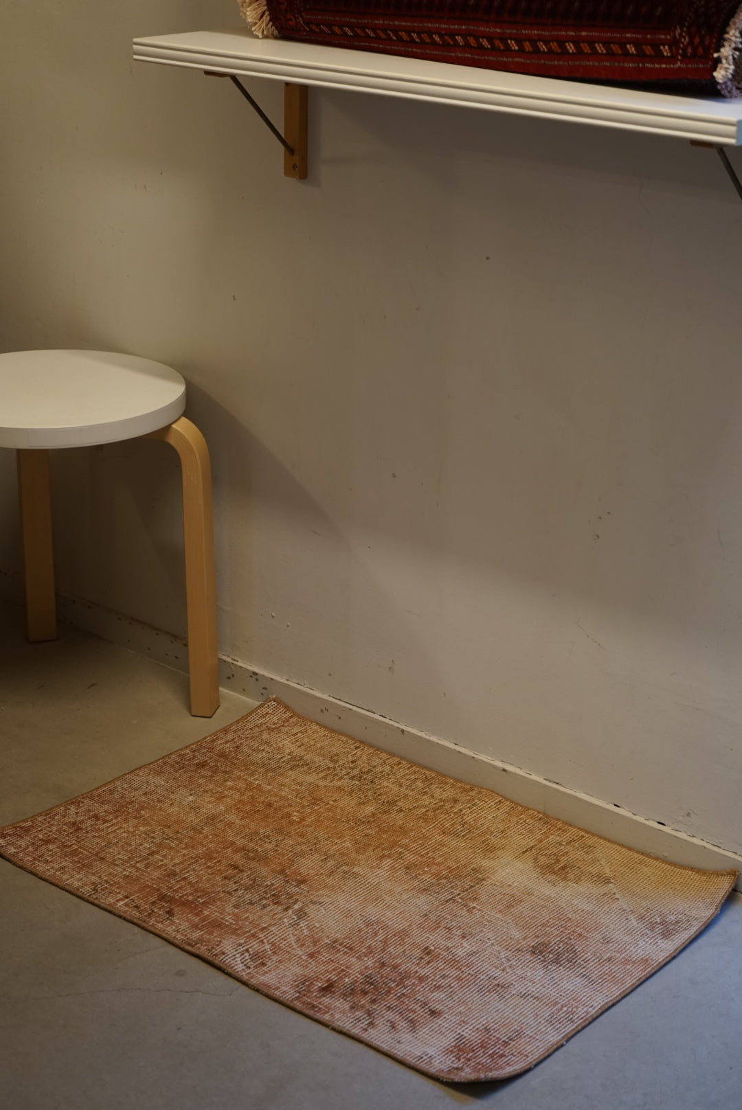 TURKEY VINTAGE SMALL RUG PALE RED 74 × 50 cm No.TR25160