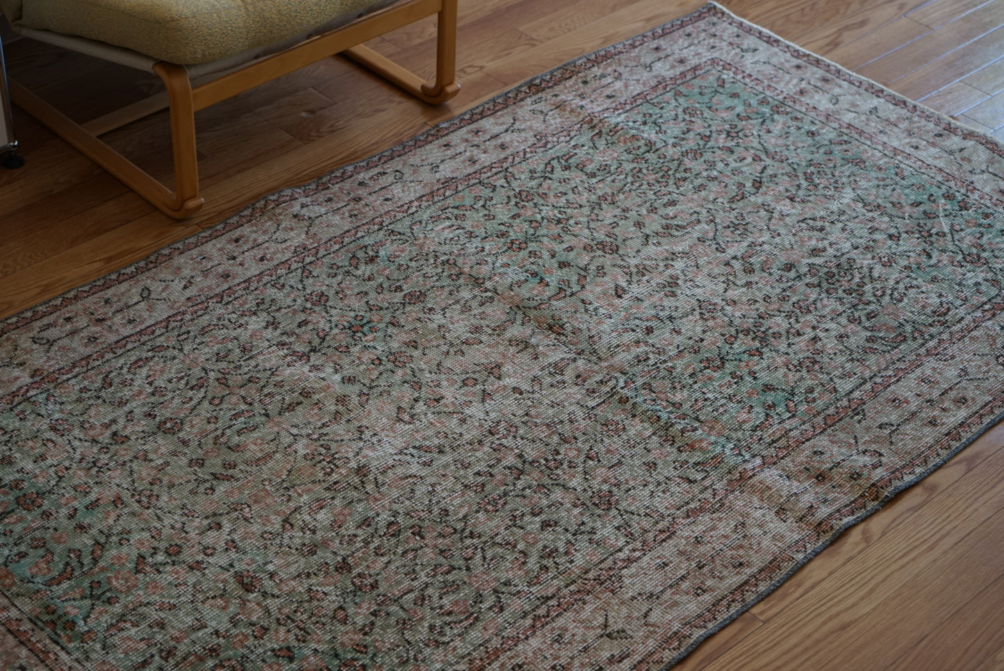 Türkiye Old Isparta Beige , Green 1970年代 203.5 × 114.5 cm No.TR25431