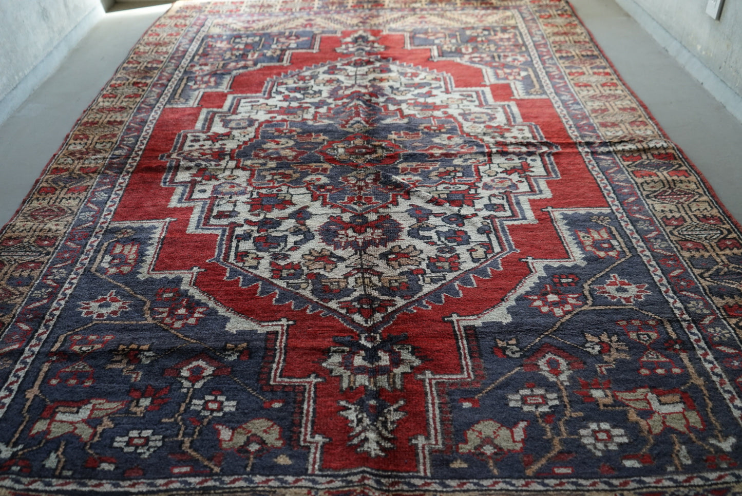 TURKEY OLD KONYA TASPINAR 1950-1960年代 259 × 155 cm