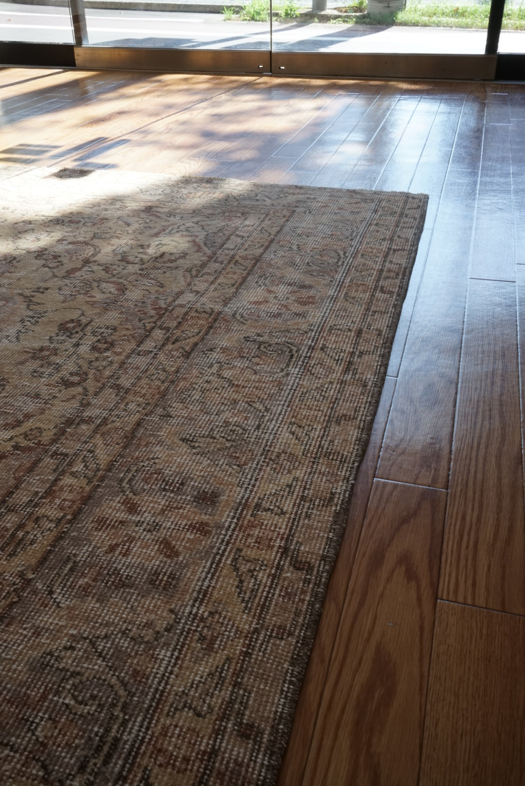 Türkiye Old Isparta Medallion Beige , Glay 1960年代 284 × 183.5 cm No.TR25476