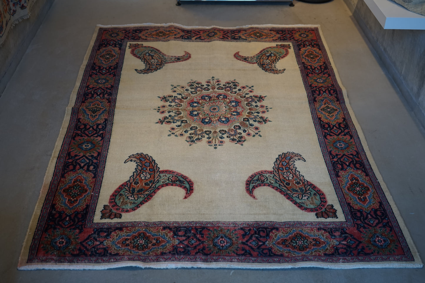TURKEY OLD ANATORIA PAISLEY 1970-1980年代 193 × 134 cm No.TR25180