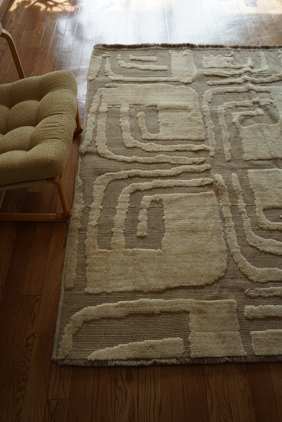 店頭販売 ORIGINAL IRAN QASHQAI KILIM LIVING SIZE " PERSIA " 200 × 200 cm