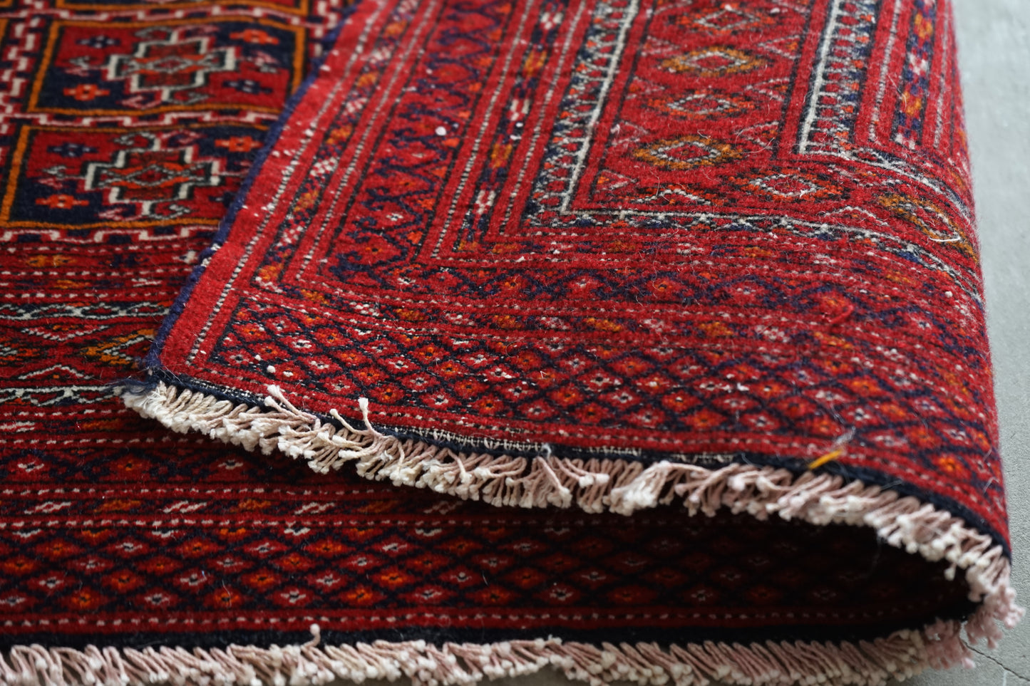 IRAN ANTIQUE TURKMEN 1910年代 118×61cm