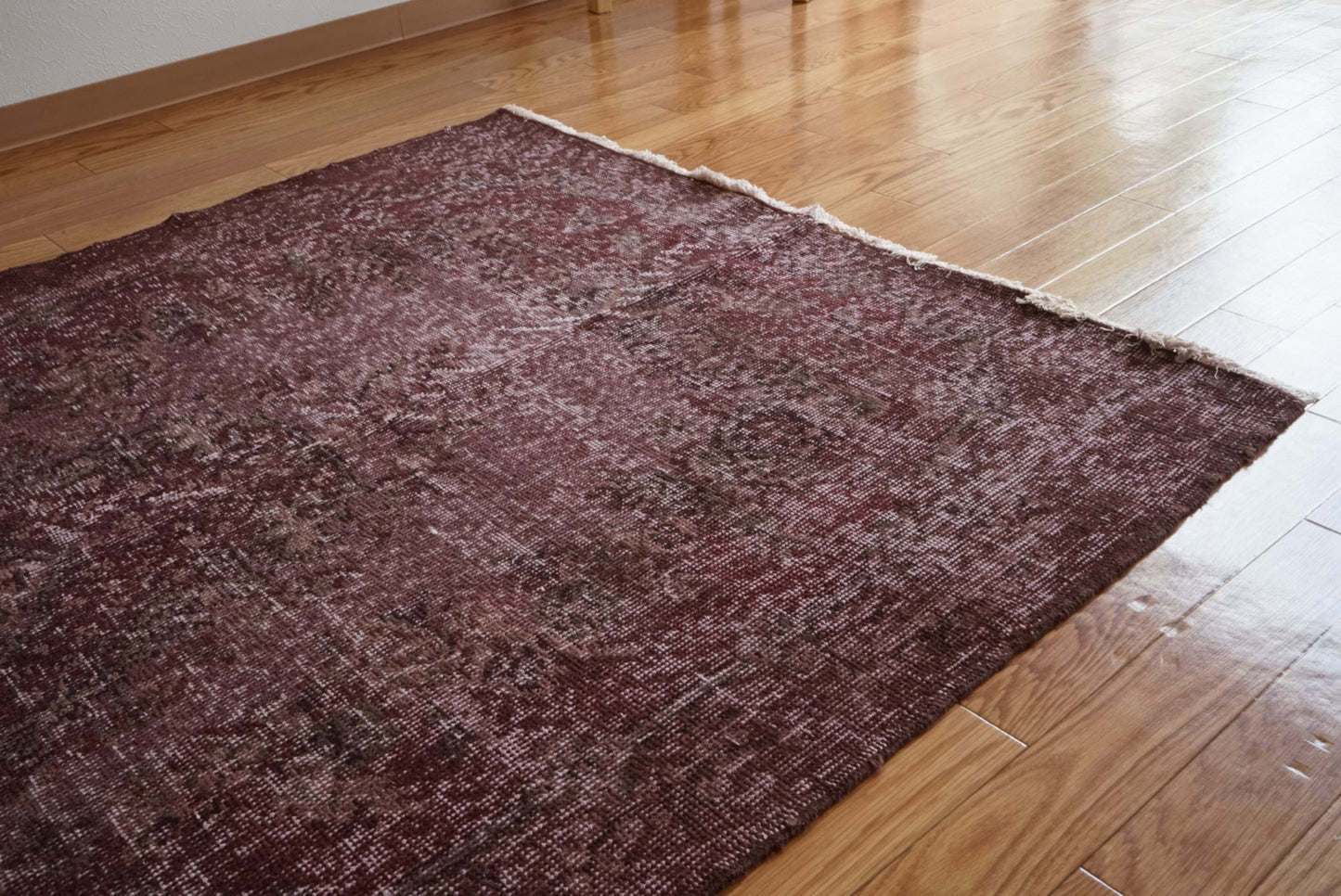 Türkiye Old Isparta Overdye Purple 1970年代 cm No.TR25470