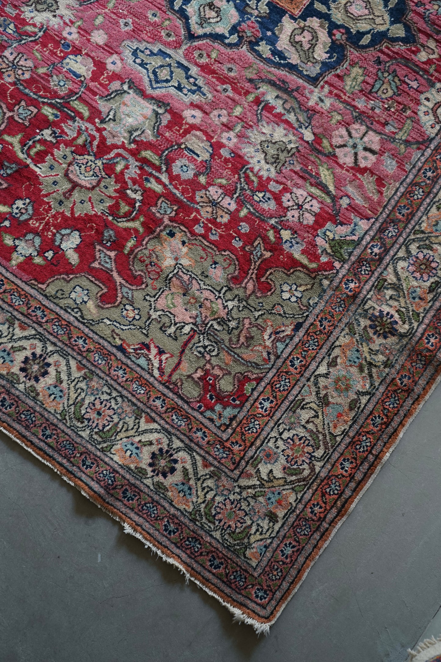 TURKEY OLD KAYSERI PINK 1950-1960年代 218 × 153 cm No.TR25192