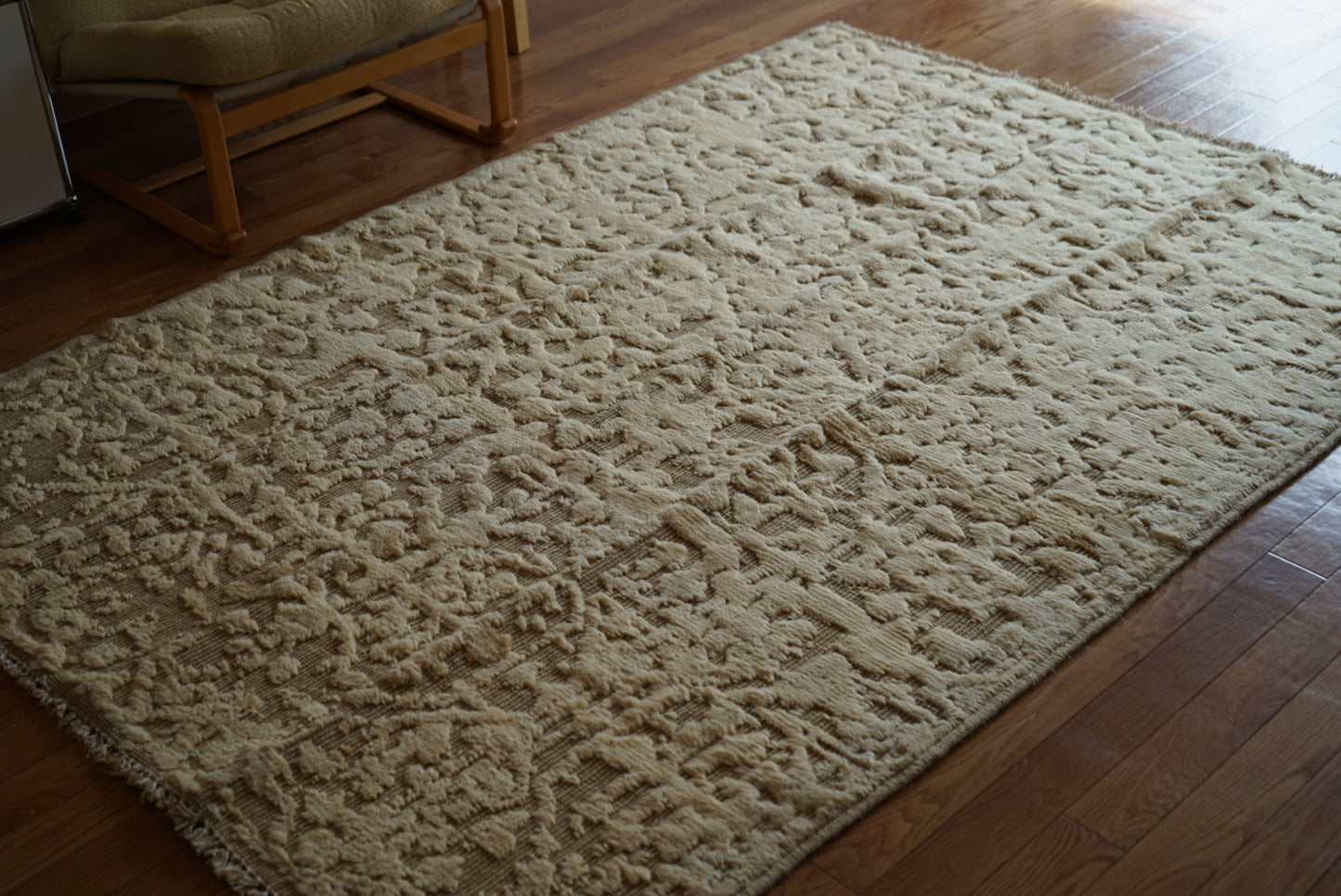 店頭販売 ORIGINAL IRAN QASHQAI KILIM LIVING SIZE " LIFE " 190 × 140 cm