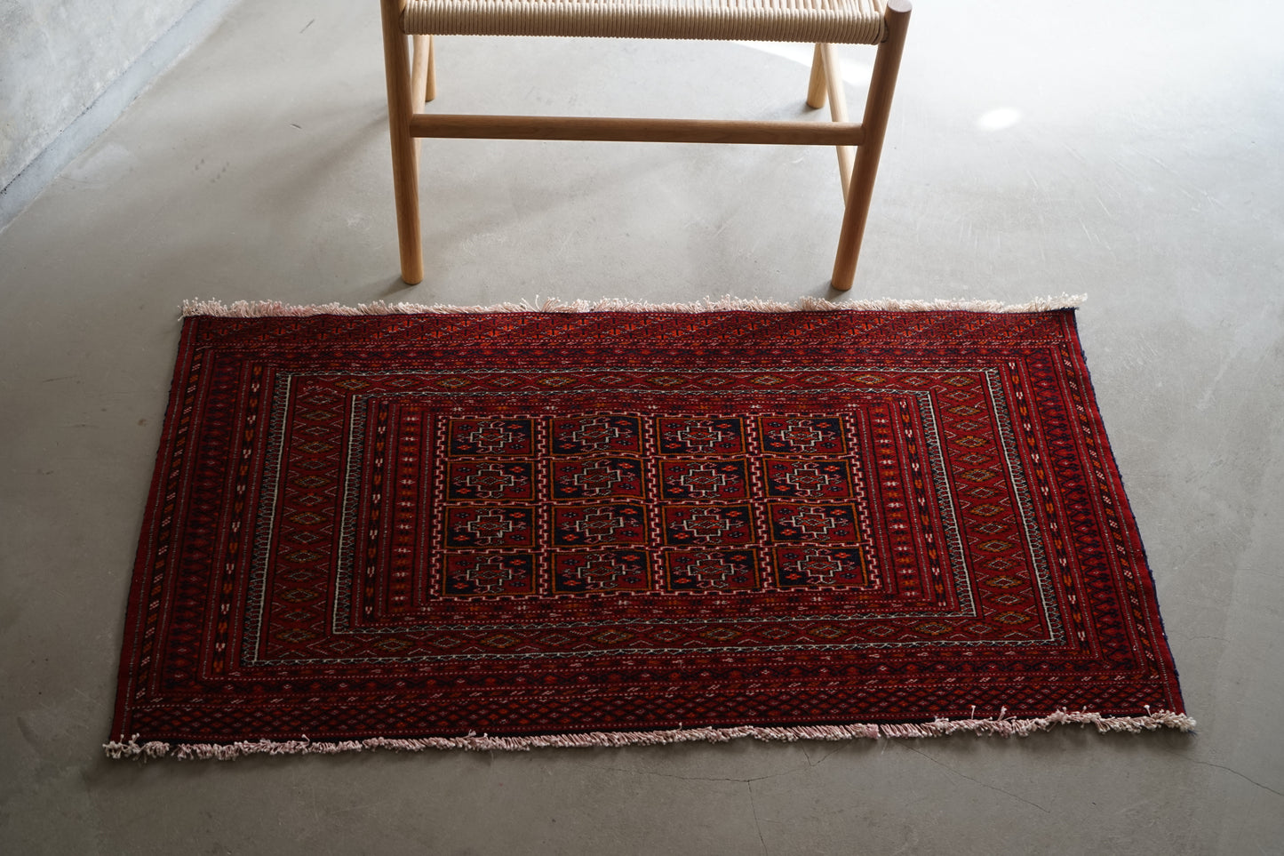 IRAN ANTIQUE TURKMEN 1910年代 118×61cm