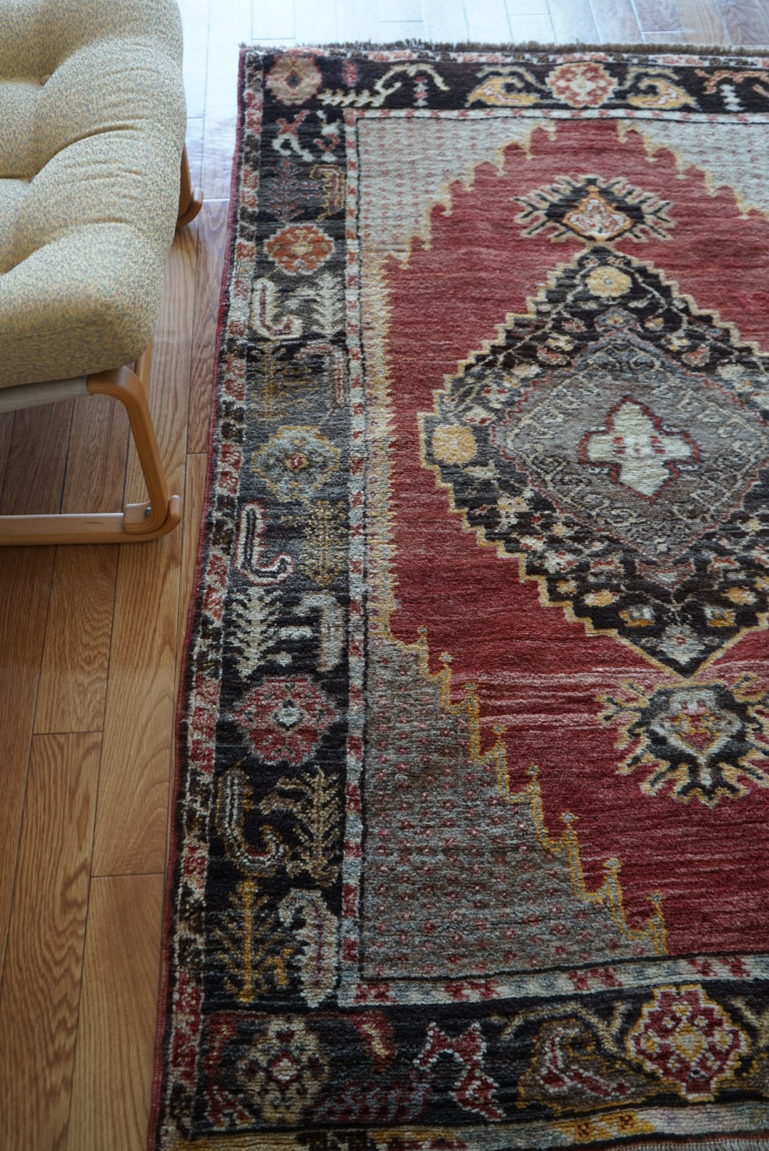 TRIBAL RUG TURKEY OLD KONYA OUSHAK 1965年代 164 × 115 cm No.TR25194