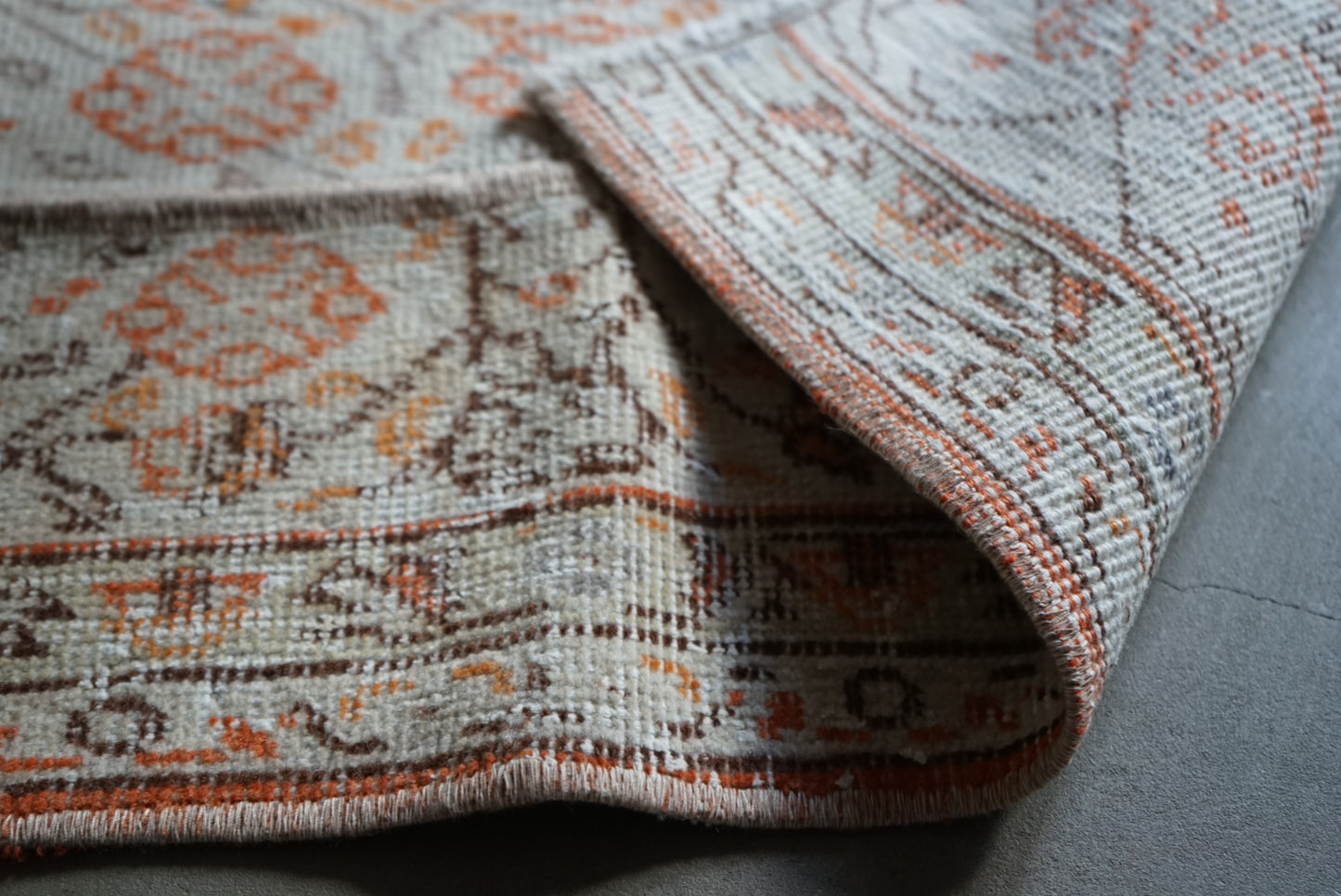 TURKEY VINTAGE SMALL RUG PATCHWORK 80 × 41 cm No.TR25163