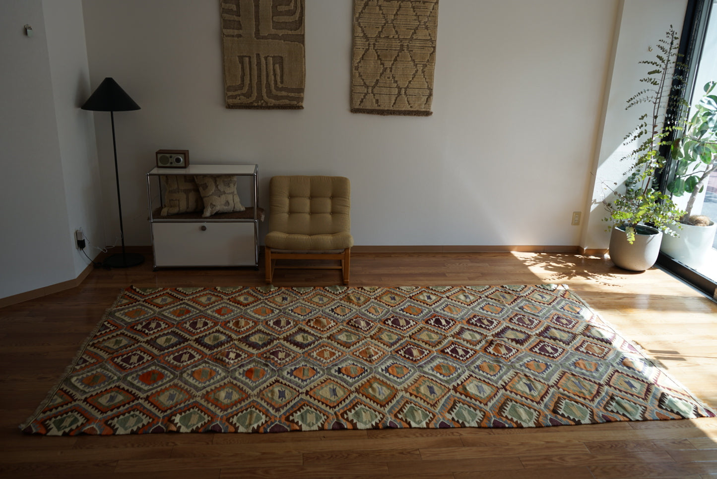 Türkiye Old Sivas Kilim 1960年代 314 × 165 cm