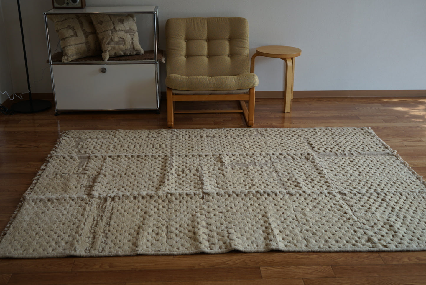 店頭販売 ORIGINAL IRAN QASHQAI KILIM LIVING SIZE " LAND " 190 × 140 cm