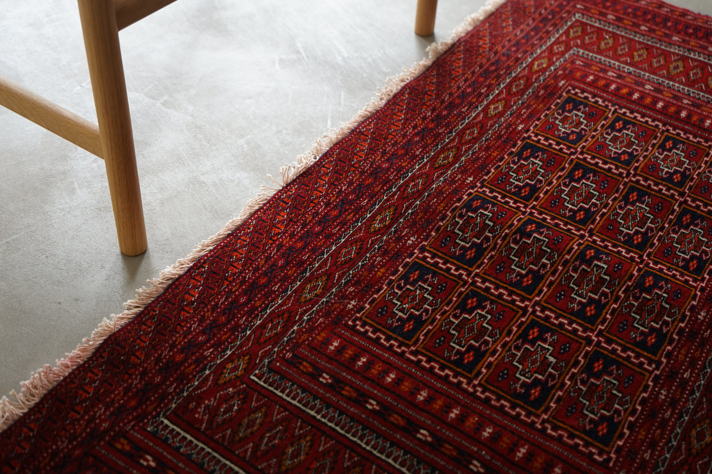 IRAN ANTIQUE TURKMEN 1910年代 118×61cm