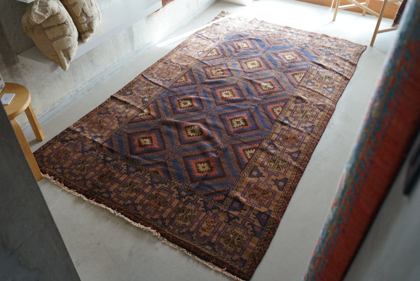 AFGHANISTAN OLD BALUCH 1970年代 258 × 148 cm No.AF2504