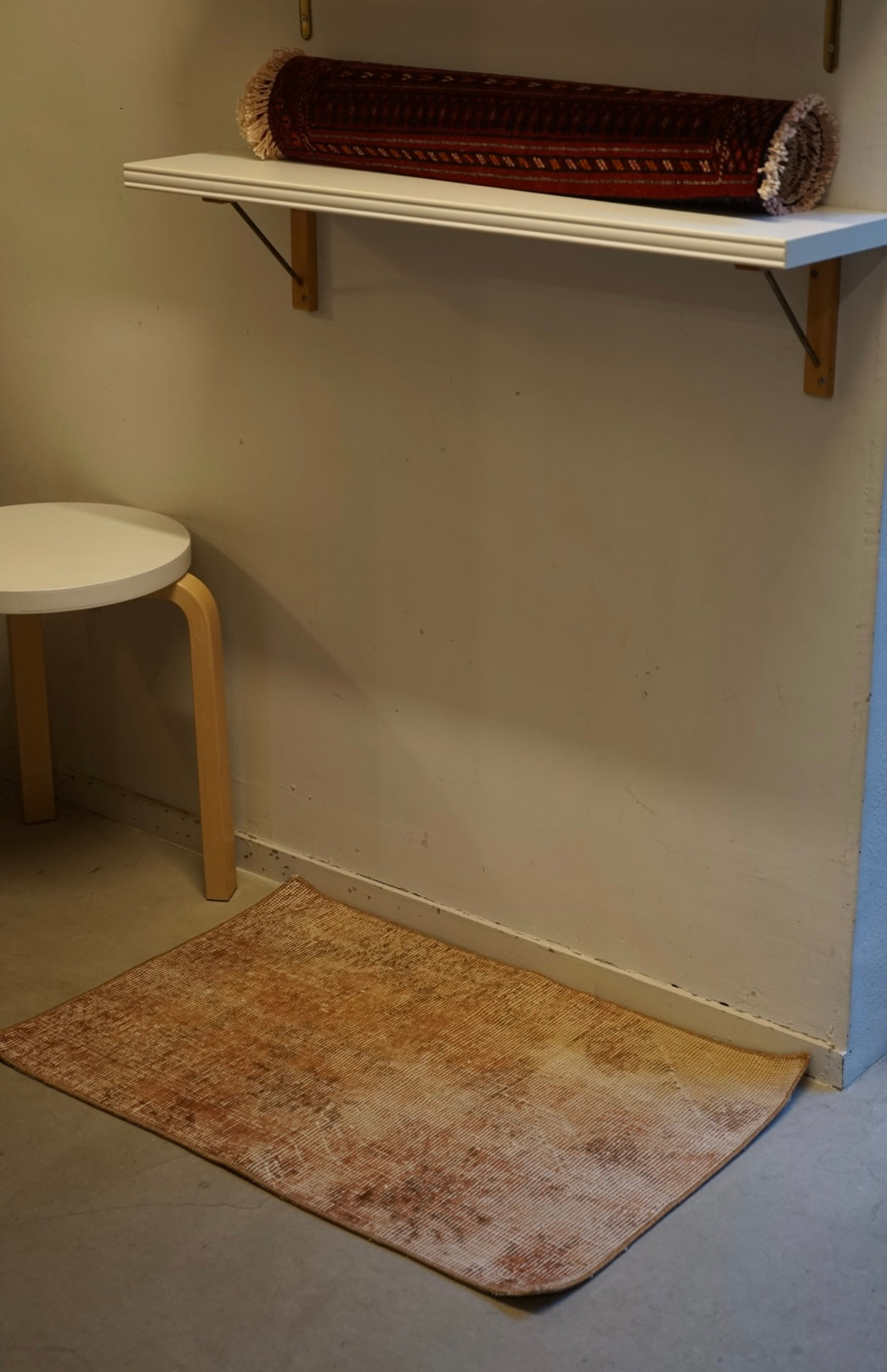 TURKEY VINTAGE SMALL RUG PALE RED 74 × 50 cm No.TR25160