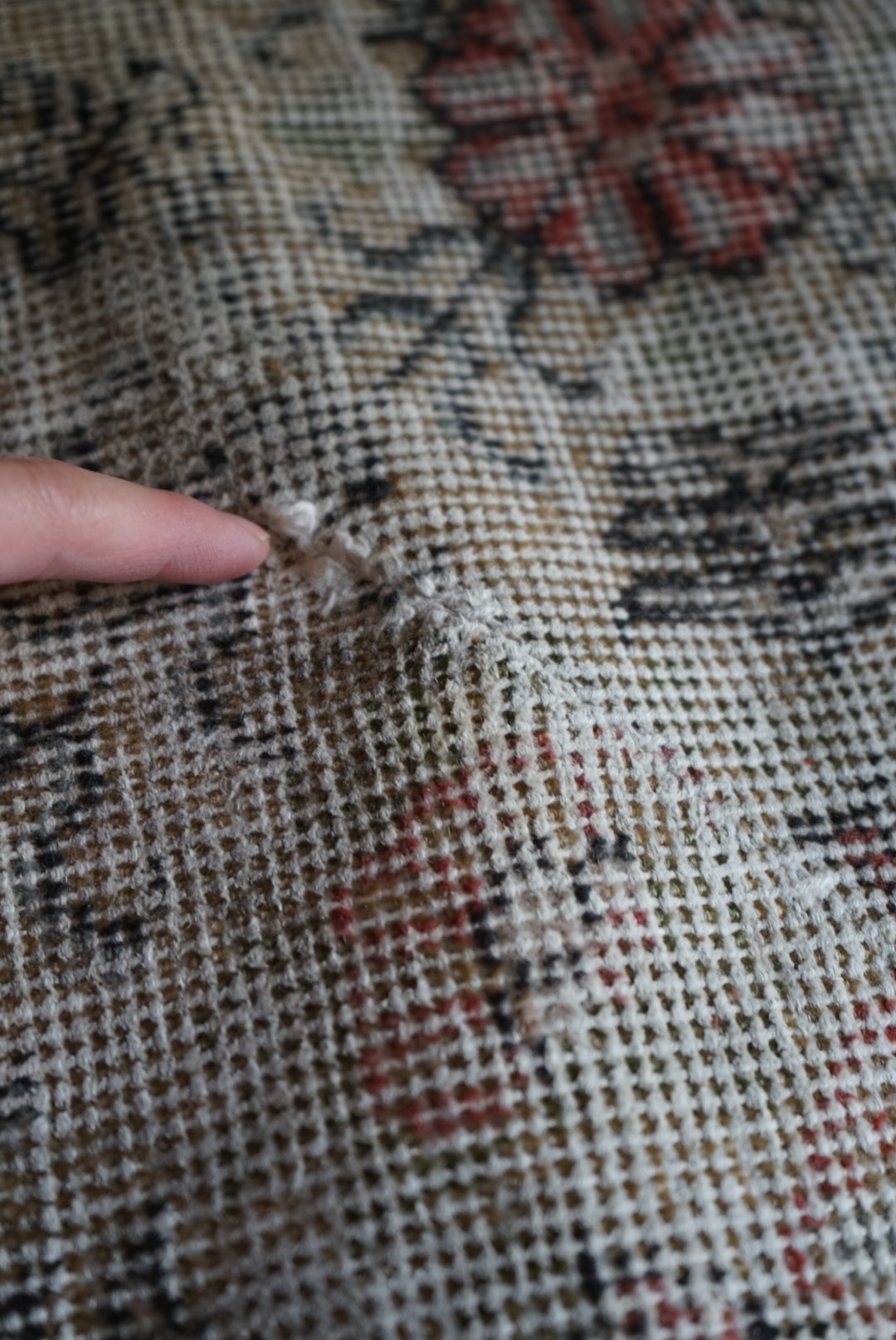 Türkiye Old Isparta Floral 1960年代 200 × 95 cm No.TR25256