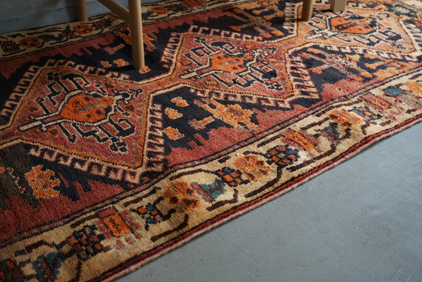 AFGHANISTAN OLD RUNNER 1970年代 240.5×97cm