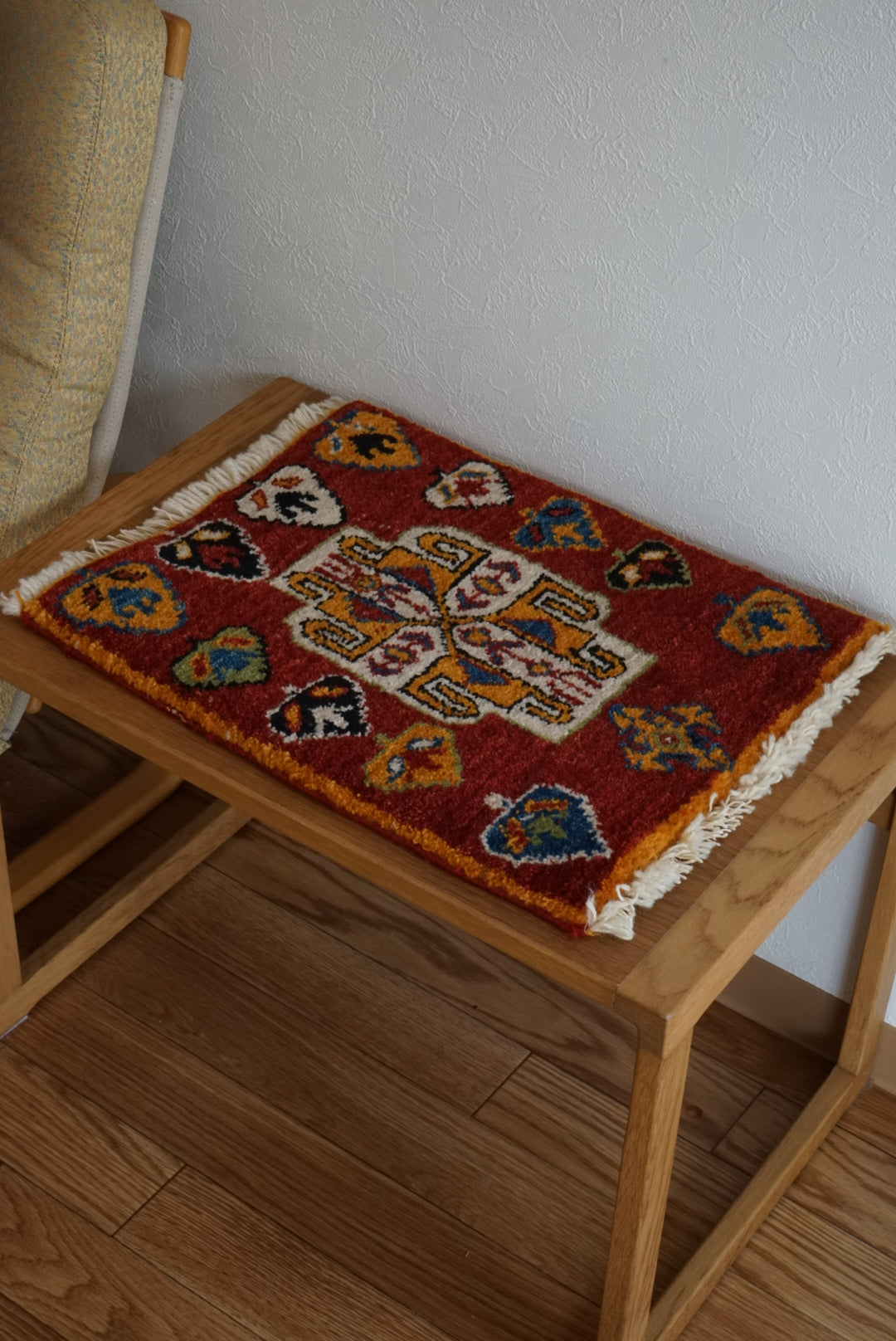 Iran Old Shiraz Qashqai Gabbeh Tree motif 1930-1950年代 
40 × 33 cm
