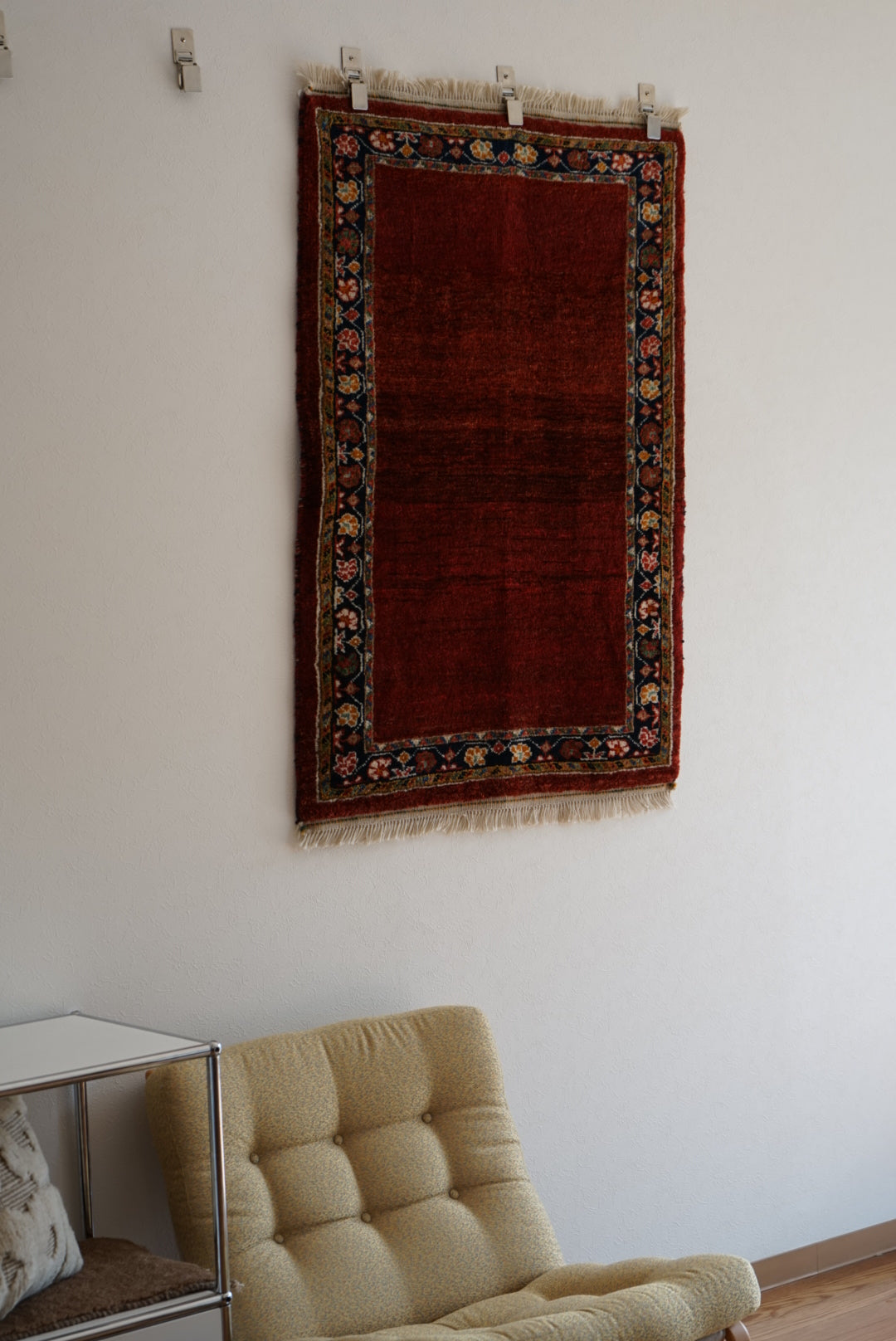 Iran Shiraz Qashqai Gabbeh Rich Red 119.5 × 85 cm