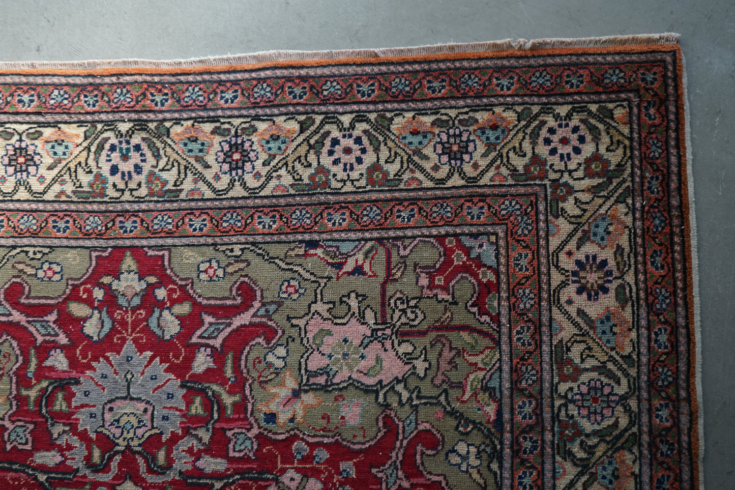 TURKEY OLD KAYSERI PINK 1950-1960年代 218 × 153 cm No.TR25192