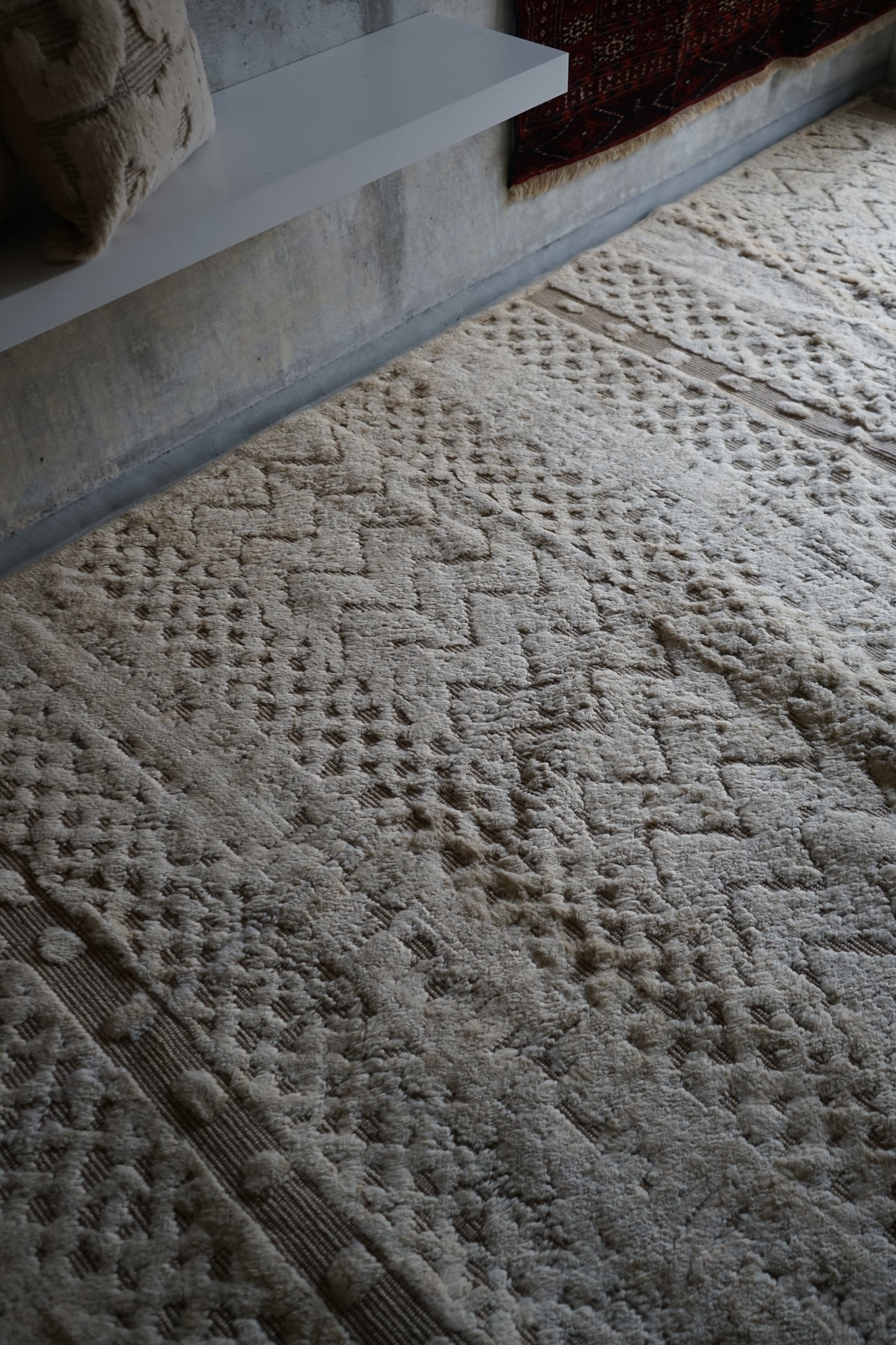 店頭販売 ORIGINAL IRAN  QASHQAI KILIM LIVING MAIN SIZE " MOM " 300 × 200 cm