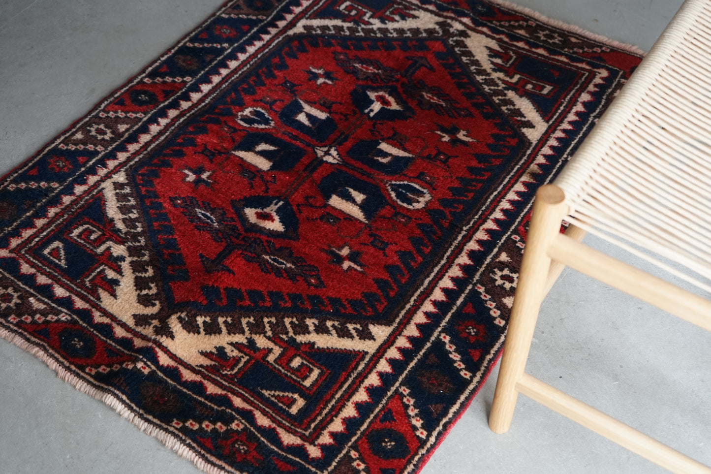 TURKEY VINTAGE ANATOLIA "NOMAD LIFE" 1980年代 109 × 85.5 cm