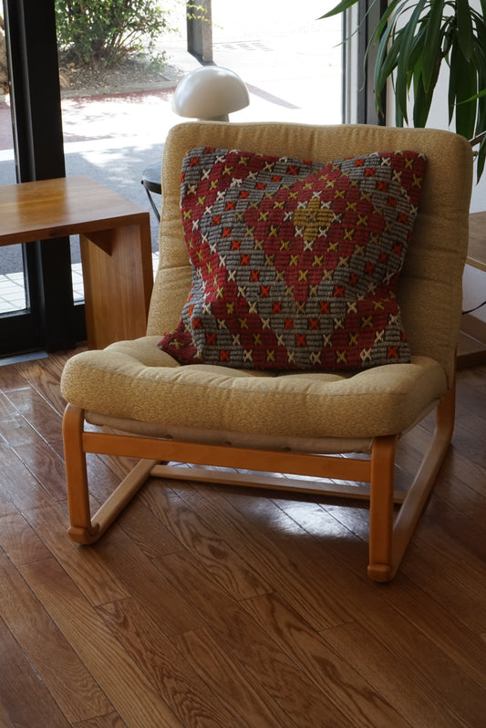 Türkiye Old Kilim Cushion Cover Mix Color Tribal Design 50 × 49 cm No.TR25466