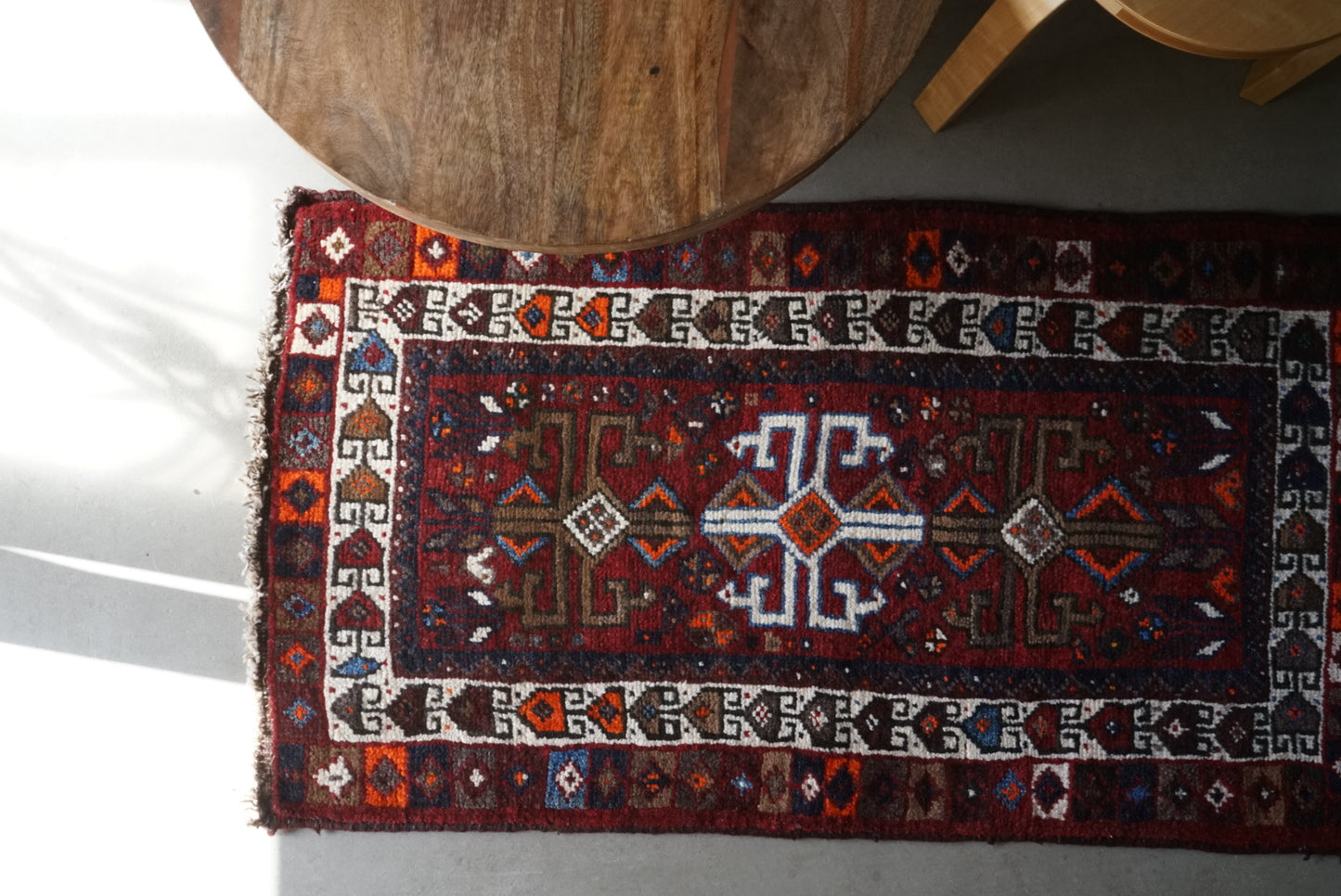 IRAN ANTIQUE QASHQAI ORNAK 1900年代 116 × 67.5 cm