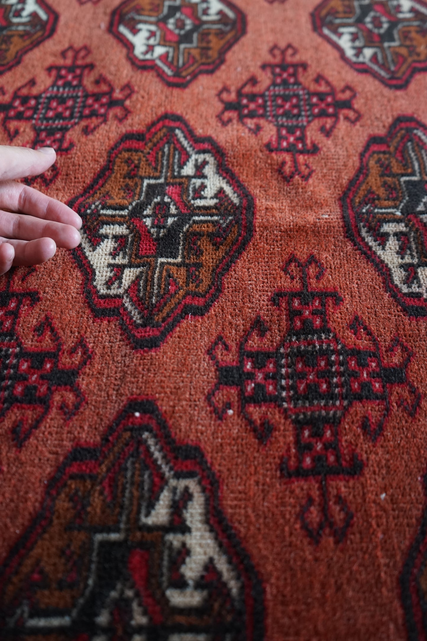 TURKEY OLD TURKMEN 1950-1970年代 195 × 123 cm No.TR2590