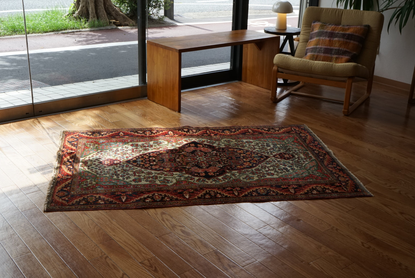 店頭販売 Türkiye Old Kemaliye Flower Medallion 1930年代 186 × 108 cm No.TR25457