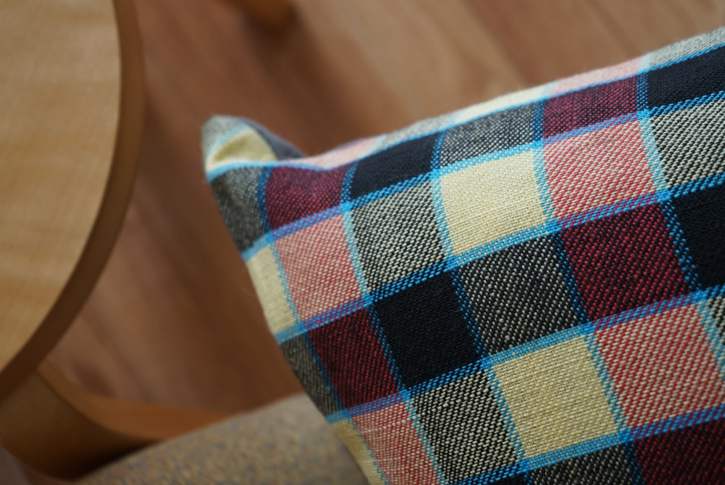 Türkiye Old Cushion Cover Yellow Mix Cecker 50 × 50 cm No.TR25427