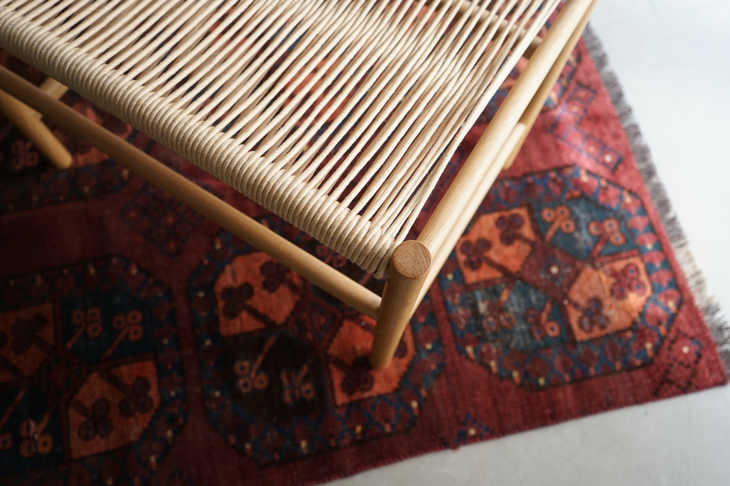 IRAN ANTIQUE TURKMEN ERSARI 1820年代 180 × 87 cm