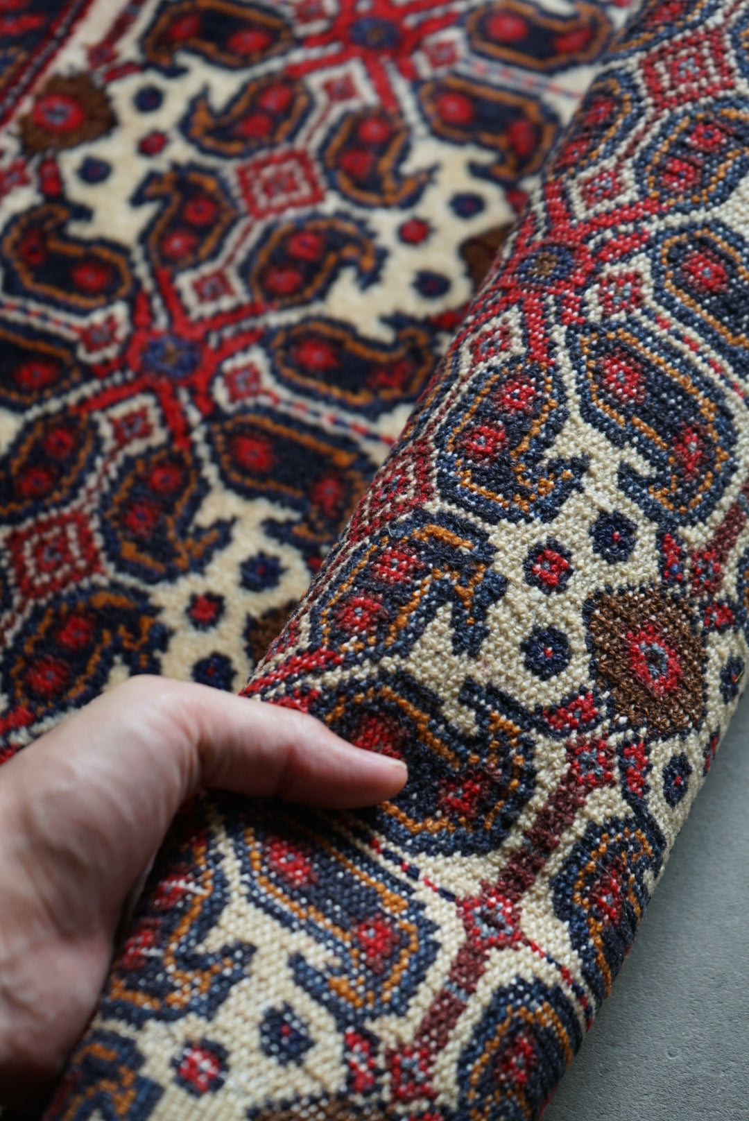 IRAN OLD SANANDAJI BOTEH 1940年代 97 × 68.5 cm