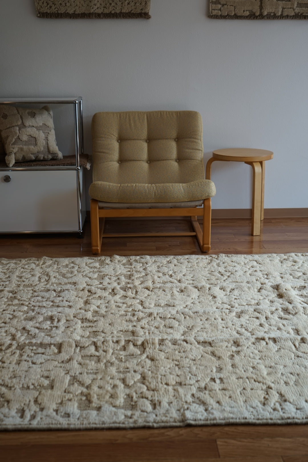 店頭販売 ORIGINAL IRAN QASHQAI KILIM LIVING SIZE " LIFE " 190 × 140 cm