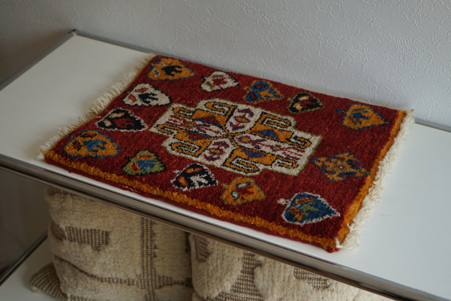 IRAN OLD SHIRAZ QASHQAI GABBEH 1930-1950年代 
40 × 33 cm