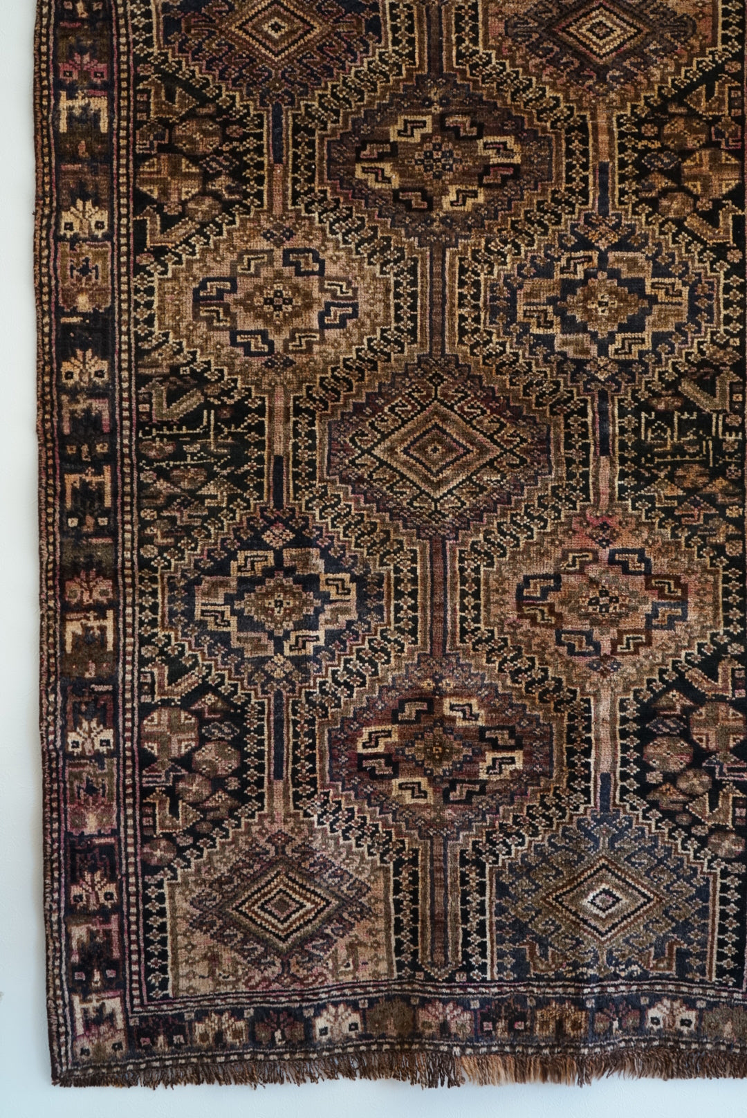 店頭販売 Iran Antique Shiraz Khamseh Dolkhani 1770年代 186 × 131 cm
