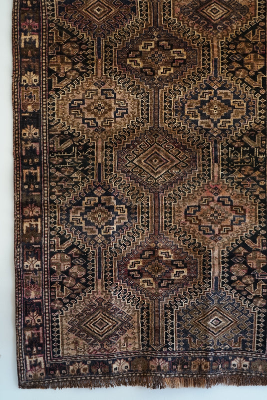 店頭販売 Iran Antique Shiraz Khamseh Dolkhani 1770年代 186 × 131 cm