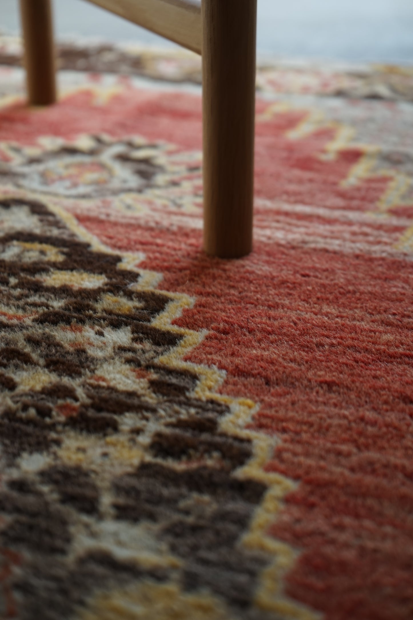 TRIBAL RUG TURKEY OLD KONYA OUSHAK 1965年代 164 × 115 cm No.TR25194